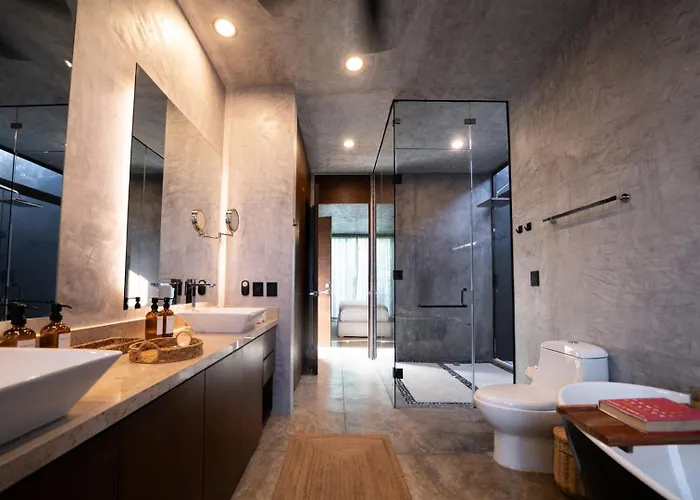 Pousada The Four Luxury Villas, 8 Pools, 15 Brs, 38 Pax Tulum